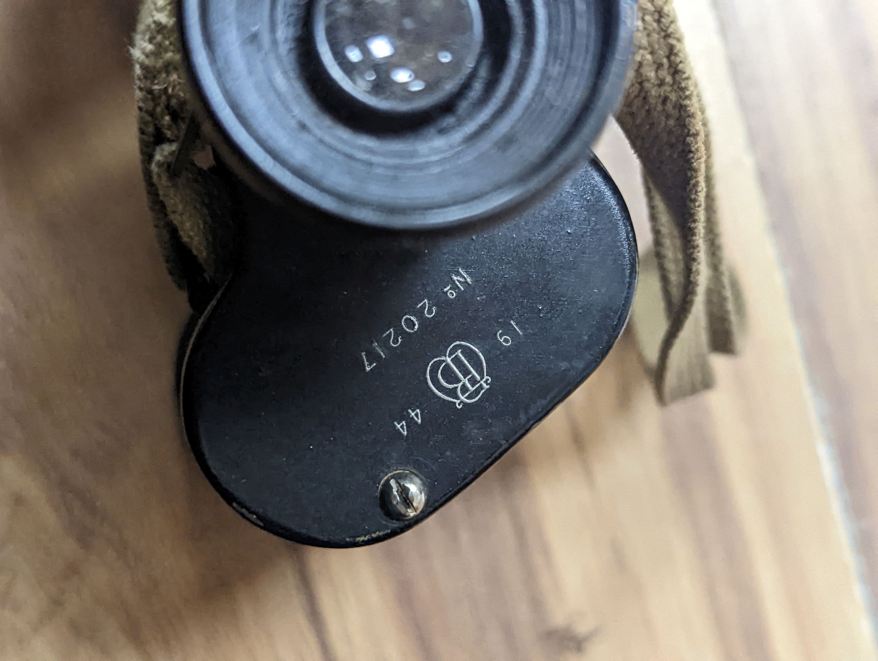 Mixed 20th century binoculars to include Kershaw, Carl Zeiss Jena examples (4) in a stitched leather suitcase